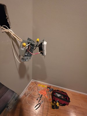 Switch , Plug, Electrical - Converting a regular light switch to a 3-way switch Switch , Plug, Electrical - Converting a regular light switch to a 3-way switch