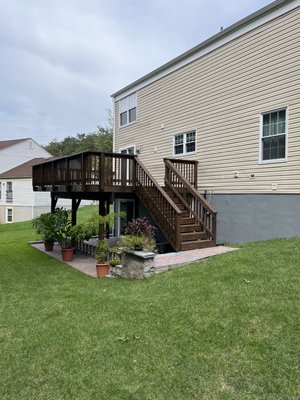Deck Staining ( Laurel MD) - This client called us and requested a quote due to a previous contractor not doing a profesional job on staining the deck ,We provided the client a quote and hired us for the project , after project completed , client was really impress how the outcome of a job well done was in reality . Deck Staining ( Laurel MD) - This client called us and requested a quote due to a previous contractor not doing a profesional job on staining the deck ,We provided the client a quote and hired us for the project , after project completed , client was really impress how the outcome of a job well done was in reality .