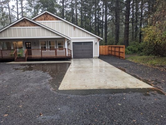 Standing water around walkway and drive way. - This home owner had a problem with standing water. The solution we came to was, setting a catch basin in the lowest point and collect it. We then piped the basin to the city ditch and tied it into the existing culvert. This took care of his problem. All work was permitted thru the city of ocean shores. Standing water around walkway and drive way. - This home owner had a problem with standing water. The solution we came to was, setting a catch basin in the lowest point and collect it. We then piped the basin to the city ditch and tied it into the existing culvert. This took care of his problem. All work was permitted thru the city of ocean shores.