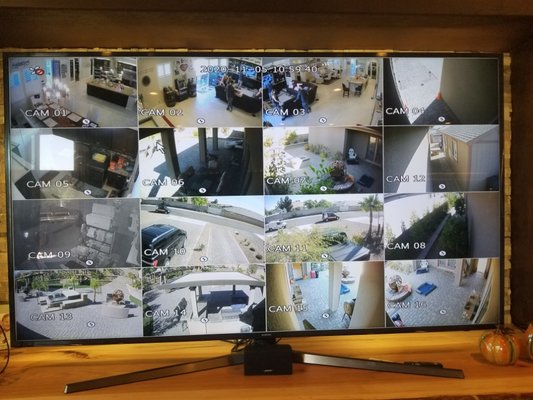 Upgrading to a new 4K residential security camera system. - This camera installation provided the homeowner with stunning high definition 4K cameras.