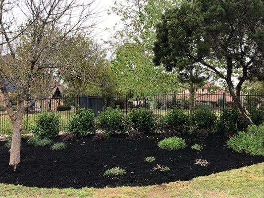 Revamp your home - The customer wanted a landscpae revamp. Much of their plants and trees were from the original installation and were therefore past their prime and over grown. We took many of the large, overgrown juniper and Cherry Laurels out of the landscape and replaced it with more forward thinking plants that can grow into the space. Revamp your home - The customer wanted a landscpae revamp. Much of their plants and trees were from the original installation and were therefore past their prime and over grown. We took many of the large, overgrown juniper and Cherry Laurels out of the landscape and replaced it with more forward thinking plants that can grow into the space.