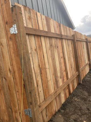 Fence looks great ! - Fence repair Fence looks great ! - Fence repair