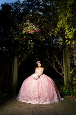 Quinceanera - Portrait sessions before the celebration event. Quinceanera - Portrait sessions before the celebration event.