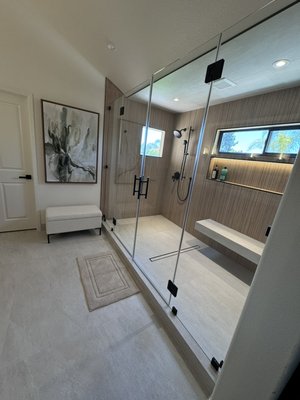 CustomMaster bathroom remodel - This was a master bathroom remodel whit plans and permitsw from the city
Was designed by the owner and the designer
I’m very happy and impressed whit the final result
All work was performed and inspected CustomMaster bathroom remodel - This was a master bathroom remodel whit plans and permitsw from the city
Was designed by the owner and the designer
I’m very happy and impressed whit the final result
All work was performed and inspected