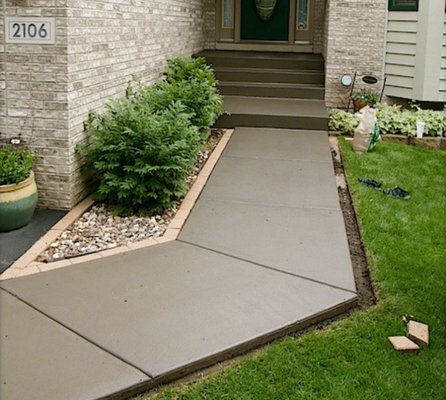 new concrete walkways and patios beautiful work - concrete walkways patios beautiful custom