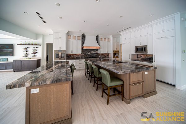 Quality Design Cabinets - Deerfield Beach FL - Whether you start in the kitchen or the bathroom, our team at Sunshine Alliance Cabinets & Millwork can help. We’re a group of experienced industry professionals who build custom kitchen cabinets, closets, crown molding, and even bathroom vanities for your home. We strive for home improvements that are practical and inherently valuable. Bringing modern beauty to your home is our passion.
YOU IMAGINE, WE DESIGN AND FABRICATE FOR YOU! Quality Design Cabinets - Deerfield Beach FL - Whether you start in the kitchen or the bathroom, our team at Sunshine Alliance Cabinets & Millwork can help. We’re a group of experienced industry professionals who build custom kitchen cabinets, closets, crown molding, and even bathroom vanities for your home. We strive for home improvements that are practical and inherently valuable. Bringing modern beauty to your home is our passion.
YOU IMAGINE, WE DESIGN AND FABRICATE FOR YOU!