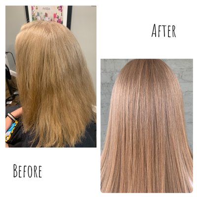 Enjoy $50 off a Full Cezanne Smoothing Treatment - The summer elements can be brutal on your hair. That's why The Village Spa is offering $50 off any Full Cezanne Smoothing Treatment or $25 off our Express Blowout! This service infuses your hair with protective proteins, to repair and smooth out flyaways, giving your style a soft and manageable shine for up to 6 months. You will also receive a full size shampoo & conditioner to help maintain your new look. Call us for availability! Enjoy $50 off a Full Cezanne Smoothing Treatment - The summer elements can be brutal on your hair. That's why The Village Spa is offering $50 off any Full Cezanne Smoothing Treatment or $25 off our Express Blowout! This service infuses your hair with protective proteins, to repair and smooth out flyaways, giving your style a soft and manageable shine for up to 6 months. You will also receive a full size shampoo & conditioner to help maintain your new look. Call us for availability!