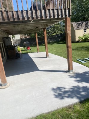 Fresh Concrete Reseal - This reseal was done earlier in august of 2021, customer wanted a seal on new concrete she just had poured! Fresh Concrete Reseal - This reseal was done earlier in august of 2021, customer wanted a seal on new concrete she just had poured!