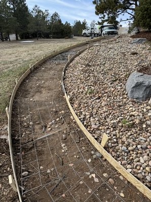 Concrete Sidewalks / Walkways - Concrete Sidewalks project in Castle Pines