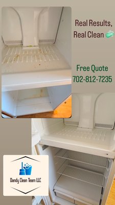 Deep clean fridge - Home owner never cleaned out the fridge and requested a deep clean. We delivered and made it look new again Deep clean fridge - Home owner never cleaned out the fridge and requested a deep clean. We delivered and made it look new again