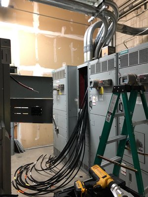 Panel upgrades - Upgraded a commercial customers panel. Panel upgrades - Upgraded a commercial customers panel.