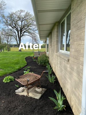 Mulching + Bed Renovations - Call or text now! Mulching + Bed Renovations - Call or text now!