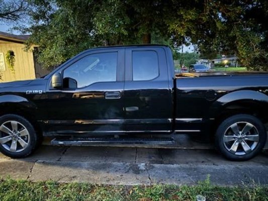 Black Ford F150 2024 - This Ford F150 Went through a pretty major transformation and the owners loved the quality. Check us out and book your Vehicle Transformation Today!!