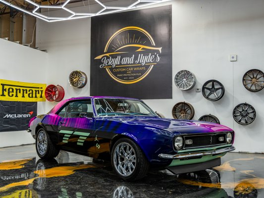Wrap Luka’s 1968 Camaro - We appreciate Luka Doncic and the Jordan brand for the opportunity to wrap Luka’s 1968 Camaro. Jekyll and Hyde’s is DFW based car shop specializing in custom vinyl wraps, PPF, tints, and more to make your vehicle stand out! Wrap Luka’s 1968 Camaro - We appreciate Luka Doncic and the Jordan brand for the opportunity to wrap Luka’s 1968 Camaro. Jekyll and Hyde’s is DFW based car shop specializing in custom vinyl wraps, PPF, tints, and more to make your vehicle stand out!