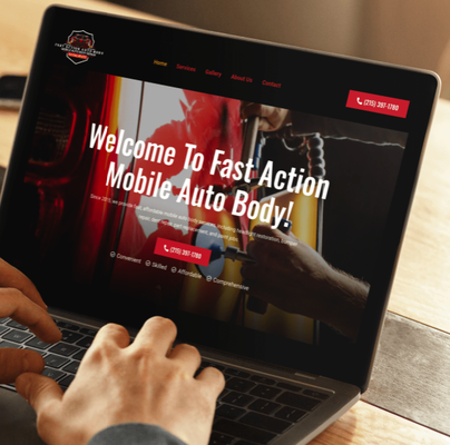 Auto Body & Salon Web Design - Upgrade your online presence with Us.  Contact us now to take advantage of our $199 web design offer and expert marketing services.