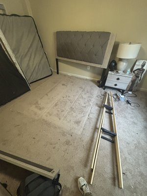 Bed frame Assembly, Mounting Portrait & Assembling - Reassembled bed frame , mounted portraits for a customer in pooks hill apartments located in Bethesda Bed frame Assembly, Mounting Portrait & Assembling - Reassembled bed frame , mounted portraits for a customer in pooks hill apartments located in Bethesda