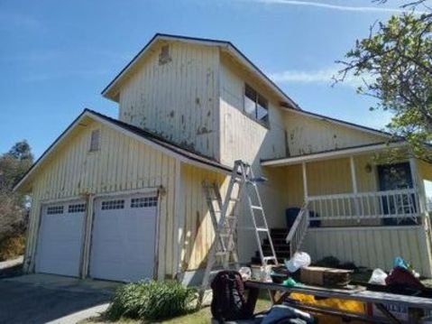 Exterior Project - We turned a old looking home into a brand new building with one paint job! Exterior Project - We turned a old looking home into a brand new building with one paint job!