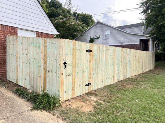 Fence replacement - 🔨 Custom Fence Project – Precision Work, Beautiful Finish 🔨

We recently completed this challenging fence installation designed to follow the natural slope and shape of the yard. At Instant Projects, we take pride in delivering strong, stylish fences that stand the test of time.

✅ Precision-built to match uneven terrain
✅ Durable materials for long-lasting protection
✅ Clean, professional finish with curb appeal

Whether it’s privacy, security, or style, we’ve got your fence needs covered.

📍 Serving Memphis and surrounding areas
📞 Call us today at 901-734-9815 for a free quote
🔐 Licensed & insured | Over 10 years of experience

Let us bring your outdoor vision to life.

#FenceInstallation #CustomFence #MemphisContractor #InstantProjects #OutdoorUpgrades #HomeImprovement