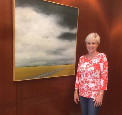 Michele Harps - From the day I opened my first box of crayons I was hooked on colors; Seafoam Green, Periwinkle Blue and Carnation Pink were some of my favorites. Art was always my focus in school and I studied fine art at the University of Washington under some of the most loved and respected teachers, George Tsutakawa, Alden Mason and Bill Ritchie.

The love of color and design has shown up in every aspect of my life, from a clothing buyer for The Bon Marche, remodeling homes, owning a home staging company and as a real estate agent, I have always found time for art. Acrylic on canvas is my preferred choice and whether it's abstract, sky, clouds, beaches, boats or the Baja, it's always color and the play of light that moves me to paint and express what is in my soul. Hours fly by when I'm painting and in the zone.... it's what gives my life balance.                                                         

Currently represented by:   Fogue Gallery in West Seattle, Fogue Studios and Gallery in Georgetown and Red Sky Gallery in Lake Forest Park
