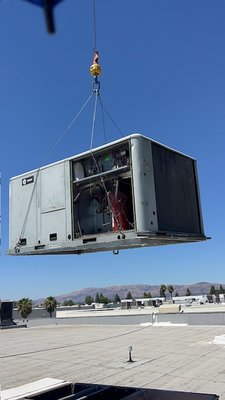 new carrier system installation - installation of new 2023 model carrier pkg system including custom base to fit new design
