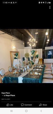 40th Birthday - Small  intimate dinner for 15 of her girlfriends. Soup, salad, two appetizers,  two proteins, one starch, one vegetable