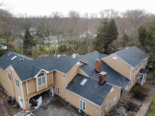 Roof Replacement - GAF HDZ asphalt shingles Roof Replacement Roof Replacement - GAF HDZ asphalt shingles Roof Replacement
