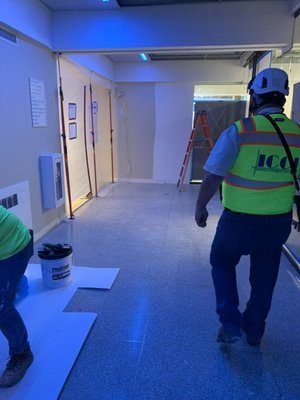 George Washington University - We clean 180 units  in the Alex area . All renovations units