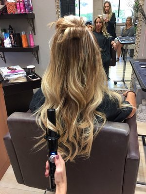 Hair Extensions - We specialize in human hair extensions and use semi-permanent solutions from our partners Hairdreams, Bellami, and Hotheads Hair Extensions. Hair Extensions - We specialize in human hair extensions and use semi-permanent solutions from our partners Hairdreams, Bellami, and Hotheads Hair Extensions.