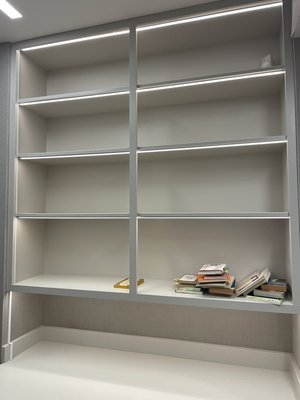 Office bookshelves
LED Lights installed - Led channel lights installed Office bookshelves
LED Lights installed - Led channel lights installed