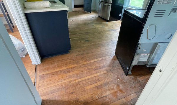 Oak Floor Restoration - We took these old oak floors and made them shine again!