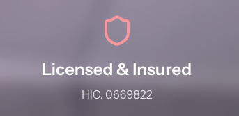 Licensed & Insured HIC. 0669822 - Licensed & Insured
HIC. 0669822 Licensed & Insured HIC. 0669822 - Licensed & Insured
HIC. 0669822
