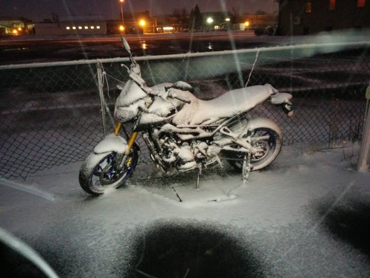 Motorcycle Storage - We can provide warm, safe and secure storage for your bike!
Short or Long Term Rates Available
Battery will be kept on a tender and ready to ride when you are,
-additional service can be done before you pick it up

**STORAGE INSURANCE IS REQUIRED***
(proof will have to be provided at drop off)