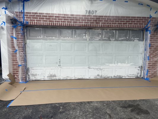 Garage Door - Garage door was ready to be replaced. They gave us the chance to make it look like new without having to spend thousands of dollars in a new one. Be the next one! Garage Door - Garage door was ready to be replaced. They gave us the chance to make it look like new without having to spend thousands of dollars in a new one. Be the next one!