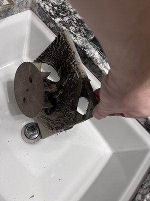 HANDYMAN 
Replace bathroom fan - replaced two fans in the bathroom (cartridges)