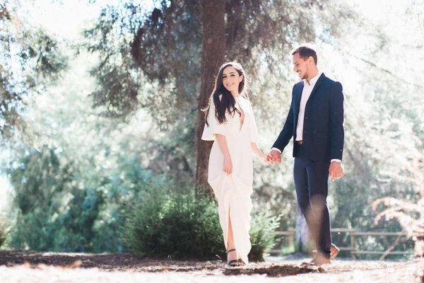 California - BREA | Jenny & Thomas - Their love as clear as the sky at this sunlit Carbon Canyon Park and Downtown Brea photoshoot, Jenny and Thomas are a couple whose bond is apparent. They are intensely comfortable with each other, and every interaction between them is like a dance, smooth and flowing and never off beat. When they link up, it is like two trees that bend together and become one, their smiles mirroring one another, their laughter complementary!!