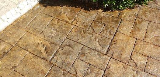 Stamped Concrete - These are the 2 most popular stamps, Ashlar and Seamless Slate. Color options are basically unlimited. Stamped Concrete - These are the 2 most popular stamps, Ashlar and Seamless Slate. Color options are basically unlimited.