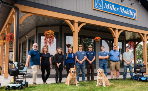 Free Lift Install - Miller Mobility's Mission:
Our mission at Miller Mobility is to improve the lives of individuals with mobility challenges by providing top-quality mobility equipment, sales, service, installation and exceptional personal service. We are a family-owned business dedicated to ensuring that each person we serve receives the best possible solution for their needs. We strive to make a positive impact on the lives of our customers by providing reliable, safe, and easy-to-use mobility products that improve their independence and quality of life. Free Lift Install - Miller Mobility's Mission:
Our mission at Miller Mobility is to improve the lives of individuals with mobility challenges by providing top-quality mobility equipment, sales, service, installation and exceptional personal service. We are a family-owned business dedicated to ensuring that each person we serve receives the best possible solution for their needs. We strive to make a positive impact on the lives of our customers by providing reliable, safe, and easy-to-use mobility products that improve their independence and quality of life.