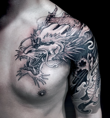 Body Art - Specializing in Modern Oriental Style, although we can work with you directly on customizing your perfect tattoo.  Call now to schedule your consultation today!