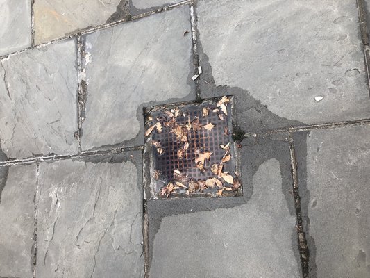 Church Drain Cleaning - Cleared multiple drains on a patio that was affecting the inside of the church. Church Drain Cleaning - Cleared multiple drains on a patio that was affecting the inside of the church.