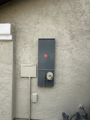 Electrical Service Upgrade - Customer was experiencing frequent breaker trips and power outages. Customer noticed damage at the electrical panel and requested electrical panel upgrade. Once completed power problems stopped completely. Electrical Service Upgrade - Customer was experiencing frequent breaker trips and power outages. Customer noticed damage at the electrical panel and requested electrical panel upgrade. Once completed power problems stopped completely.
