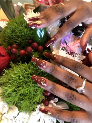 Let the Season be shown on your nails - These are just a few designs done by Apple, salon owner. She can work with you to add your personal touch to the final design. Let your creativity soar! Let the Season be shown on your nails - These are just a few designs done by Apple, salon owner. She can work with you to add your personal touch to the final design. Let your creativity soar!