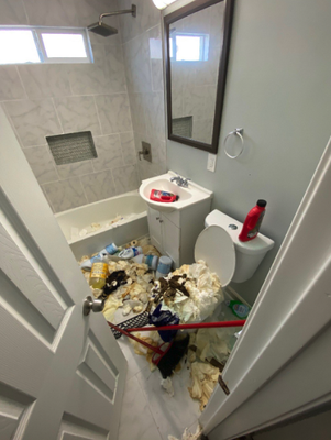Urine and Feces Bathroom Cleanup - The BioClean Team is trained and equipped to handle feces and urine cleanup. Don't expose yourself to all the dangers of excrement. Call the professionals! Urine and Feces Bathroom Cleanup - The BioClean Team is trained and equipped to handle feces and urine cleanup. Don't expose yourself to all the dangers of excrement. Call the professionals!