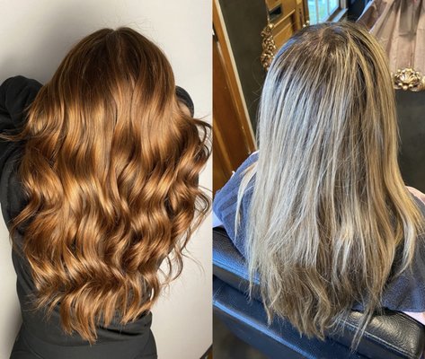 Custom Redhead Color - Created custom natural redhead colors to fit their redhead dreams.