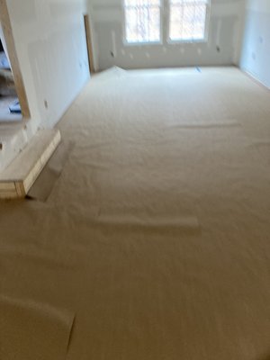 Jones house - This was done in the house in Kernersville, new construction