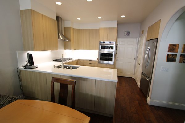 Kitchen Remodel 2025 - From dated to dream kitchen! What a difference the right design makes:
- Before: Dark countertops, bulky cabinet faces, and limited light.
- After: Sleek white oak slab cabinets, bright quartz countertops, and modern finishes that completely open up the space.
This remodel isn't just about looks-it's about functionality, flow, and value. Now this kitchen is as enjoyable to cook in as it is to gather around.
* Custom cabinetry
* Modern vent hood & upgraded appliances
* Seamless under-cabinet lighting
* Durable quartz for everyday living Kitchen Remodel 2025 - From dated to dream kitchen! What a difference the right design makes:
- Before: Dark countertops, bulky cabinet faces, and limited light.
- After: Sleek white oak slab cabinets, bright quartz countertops, and modern finishes that completely open up the space.
This remodel isn't just about looks-it's about functionality, flow, and value. Now this kitchen is as enjoyable to cook in as it is to gather around.
* Custom cabinetry
* Modern vent hood & upgraded appliances
* Seamless under-cabinet lighting
* Durable quartz for everyday living