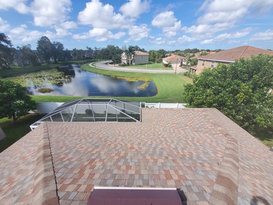 Roofs For Life, number one roofing contractor Sarasota Florida call for your free roof inspection today￼ - Roofs For Life, removed An old worn roof without any color and installed a beautiful GAF American harvest series that increased the value and curb appeal of this old home￼