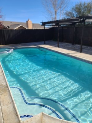Weekly Pool Cleaning - This is one of the pools we clean on a weekly basis.