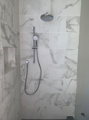 Showers - We specialize in installing a wide range of shower fixtures as well as inspecting & repairing leaks, drips, and clogs. Whether it's replacing worn-out parts or upgrading to water-saving features, we've got you covered. Check out these photos from past jobs. Showers - We specialize in installing a wide range of shower fixtures as well as inspecting & repairing leaks, drips, and clogs. Whether it's replacing worn-out parts or upgrading to water-saving features, we've got you covered. Check out these photos from past jobs.