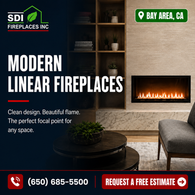 Modern Fireplaces - MODERN LINEAR FIREPLACES 🔥
Your fireplace shouldn’t just heat the room — it should define it.
SDI Fireplaces brings modern design, clean installation, and beautiful flames together to create a centerpiece built for your space.
📞 (650) 685-5500
📍 Bay Area, CA
#SDIFireplaces #ModernFireplace #BayArea #LuxuryHomes #HomeDesign #Fireplace Modern Fireplaces - MODERN LINEAR FIREPLACES 🔥
Your fireplace shouldn’t just heat the room — it should define it.
SDI Fireplaces brings modern design, clean installation, and beautiful flames together to create a centerpiece built for your space.
📞 (650) 685-5500
📍 Bay Area, CA
#SDIFireplaces #ModernFireplace #BayArea #LuxuryHomes #HomeDesign #Fireplace