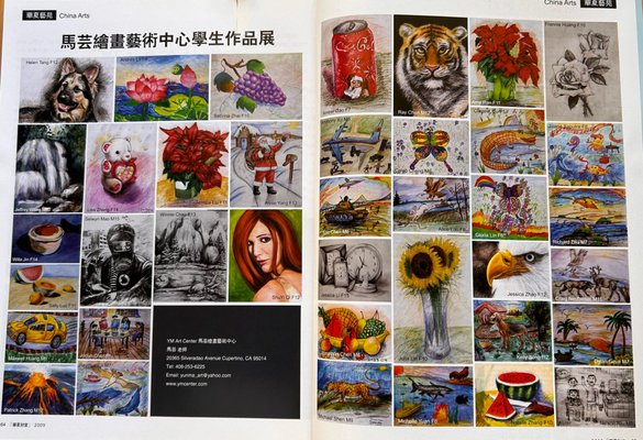 Awards and Publications - Over the years, many students' paintings have been selected for publication in the United States (America News), (China Fortune), (Collection of Outstanding Works of the New Century International Youth Art Competition) Volumes 1-4, as well as magazines and books. Awards and Publications - Over the years, many students' paintings have been selected for publication in the United States (America News), (China Fortune), (Collection of Outstanding Works of the New Century International Youth Art Competition) Volumes 1-4, as well as magazines and books.